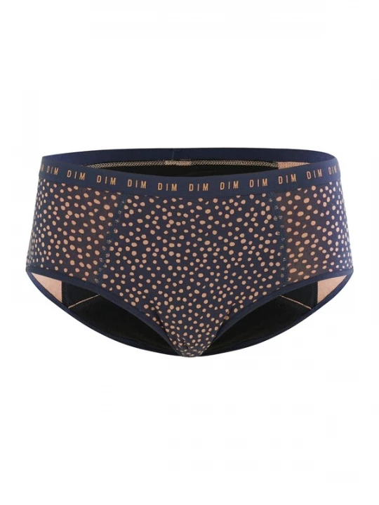 Foto van product DIM Slip ' Protect Panty stark ' donkerblauw / lichtroze