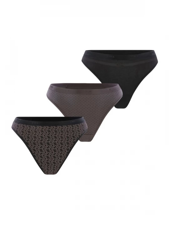 Foto van product DIM String 'Les Pockets' donkergrijs / zwart