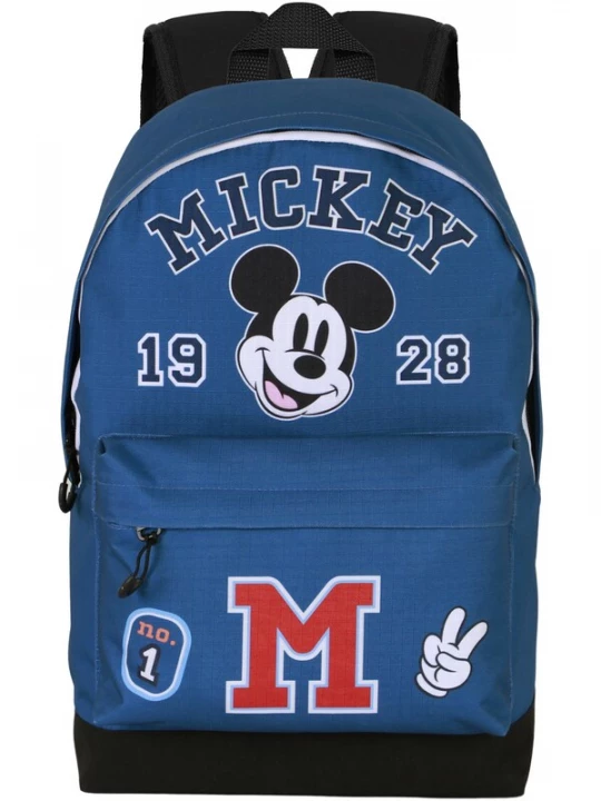 Foto van product DISNEY Rugzak 'Mickey Mouse Class-Fan' blauw / rood / zwart / wit