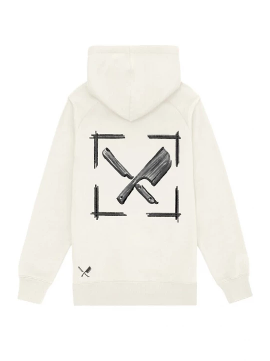 Foto van product Distorted People Sweatshirt 'Chalk' zwart / wit