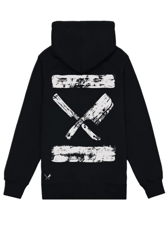 Foto van product Distorted People Sweatshirt 'Inked Blades' zwart / wit