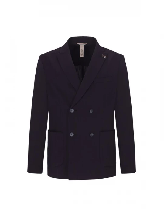 Foto van product Distretto12 Business-colbert 'Leccio' donkerblauw
