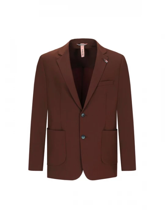 Foto van product Distretto12 Business-colbert roestbruin
