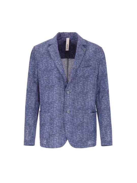 Foto van product Distretto12 Colbert blauw gemêleerd
