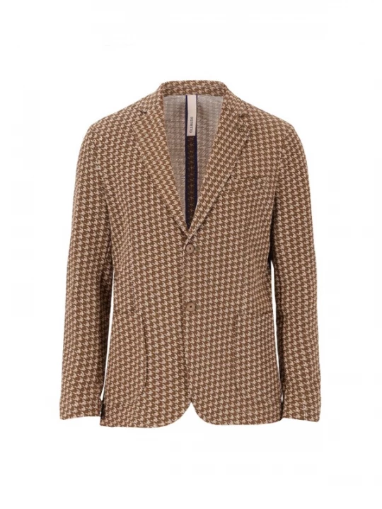 Foto van product Distretto12 Colbert 'Dub' bruin / cappuccino
