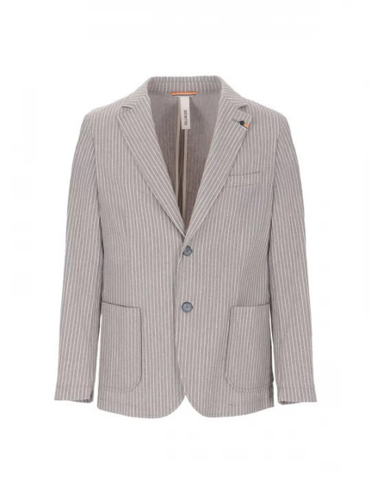 Foto van product Distretto12 Colbert 'Tajo' grijs / wit
