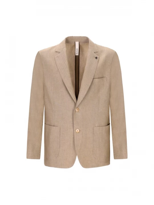 Foto van product Distretto12 Colbert 'Trifoglio' camel