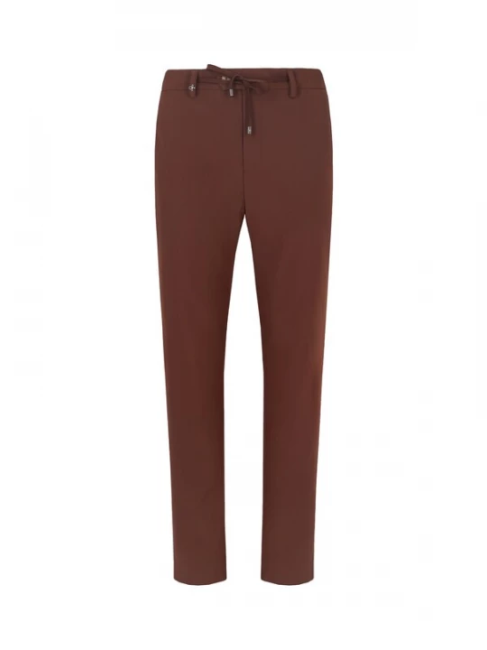 Foto van product Distretto12 Functionele broek 'York High-Perform12 Active' donkerbruin
