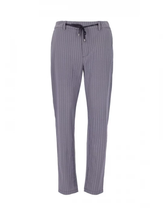 Foto van product Distretto12 Functionele broek 'York High-Perform12 Comano' navy / smoky blue