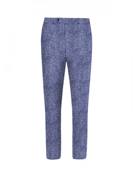 Foto van product Distretto12 Functionele broek 'York High-Perform12 Liv' blauw gemêleerd