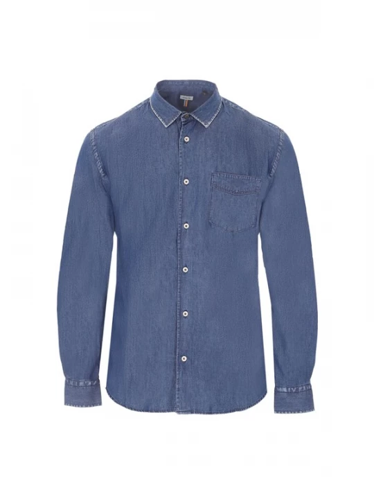 Foto van product Distretto12 Overhemd blauw denim