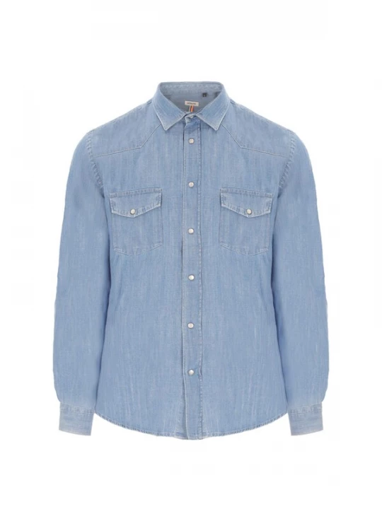 Foto van product Distretto12 Overhemd 'Will' blauw denim