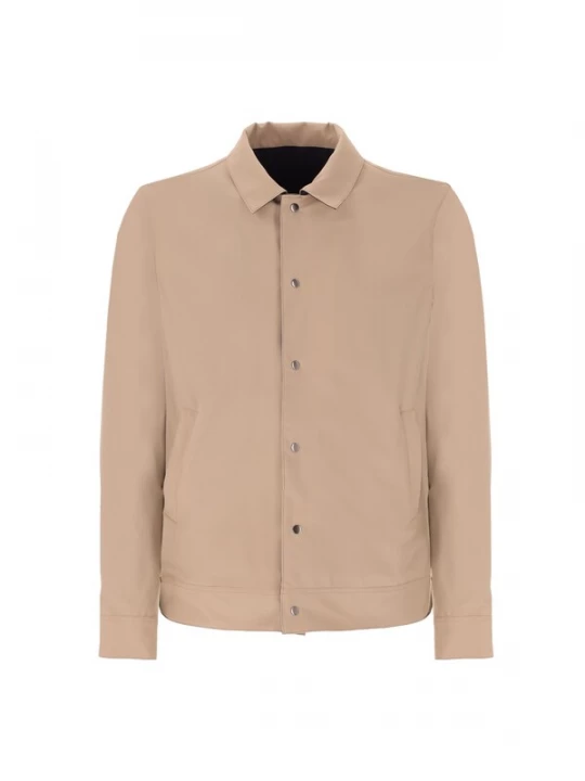 Foto van product Distretto12 Tussenjas beige / blauw