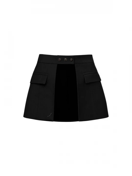 Foto van product DIVALO Rok 'Kiara Skirt-Belt' zwart