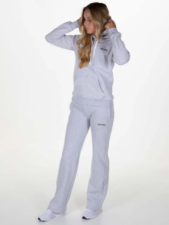 Foto van product Divina Broek 'Comfy' grijs / zwart