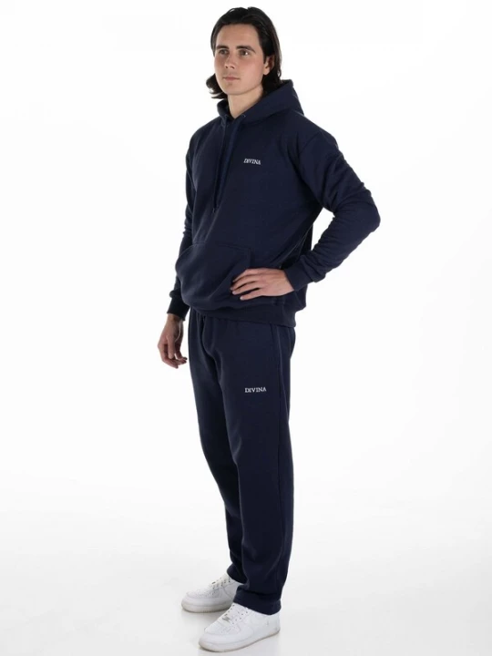 Foto van product Divina Sweatshirt 'Comfy' navy / wit