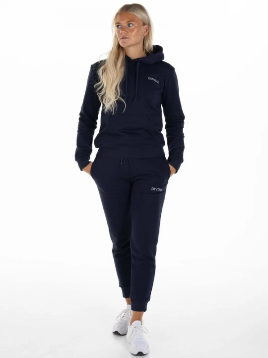Foto van product Divina Broek 'Comfy' navy / wit