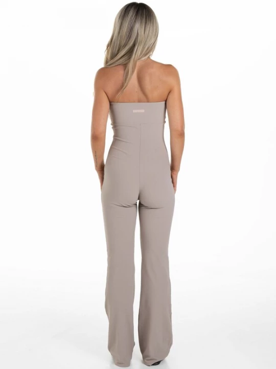 Foto van product Divina Jumpsuit 'Palma' greige