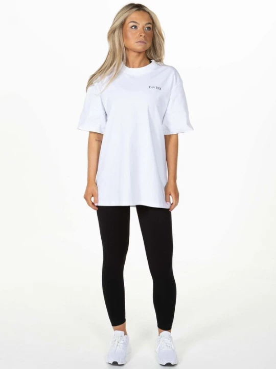 Foto van product Divina Shirt 'Laxus' zwart / wit