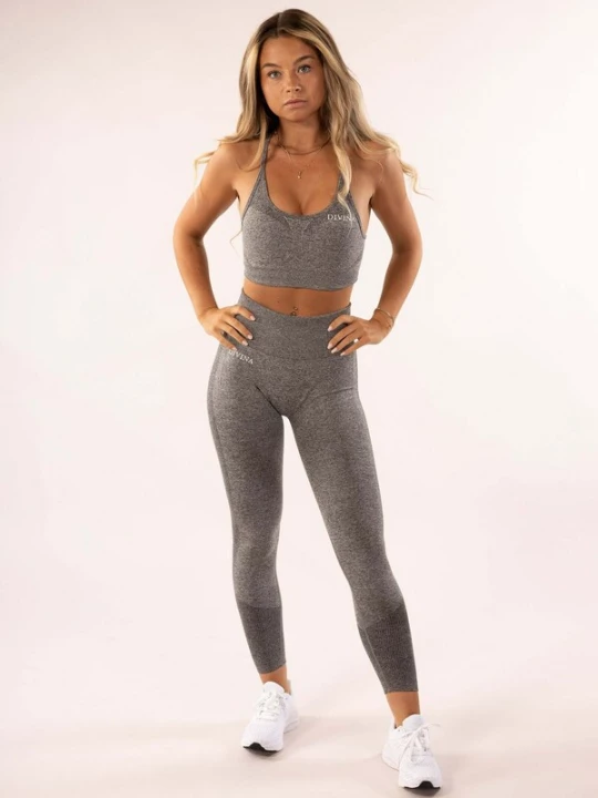 Foto van product Divina Sportbroek 'Four' grijs