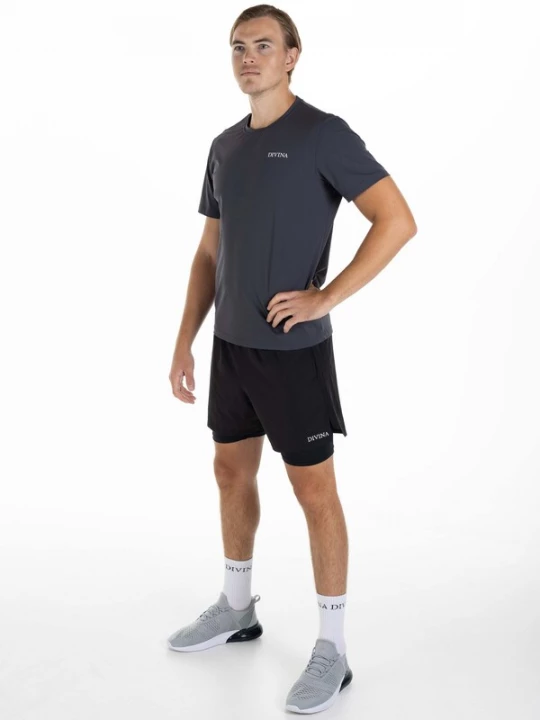 Foto van product Divina Sportbroek 'Fungor' zwart / wit