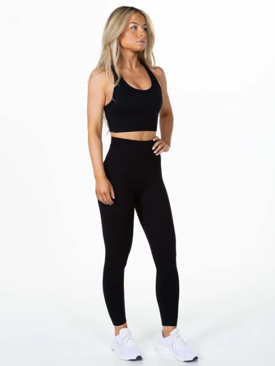 Foto van product Divina Sportbroek 'Signature' lichtgrijs / zwart