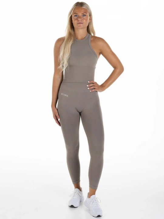 Foto van product Divina Sporttop 'Sleek' cappuccino