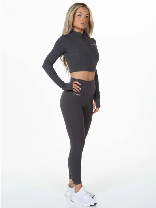 Foto van product Divina Sportjas 'Valens' grijs
