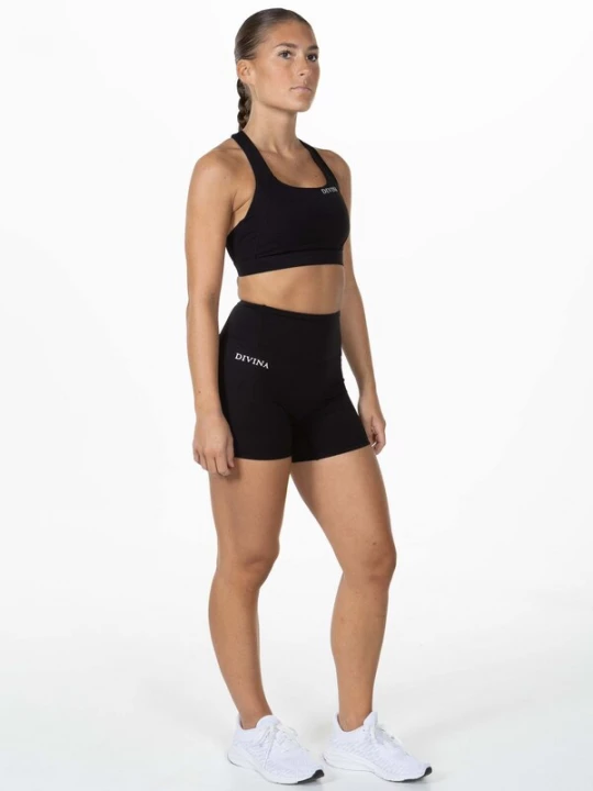 Foto van product Divina Sportbroek 'Valens' zwart / wit