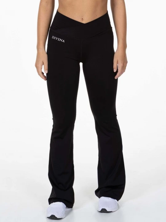 Foto van product Divina Sportbroek zwart / wit