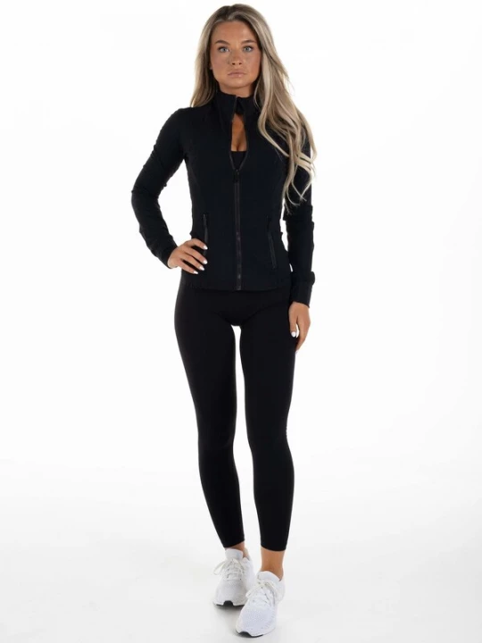 Foto van product Divina Sportjas 'Athleisure' zwart