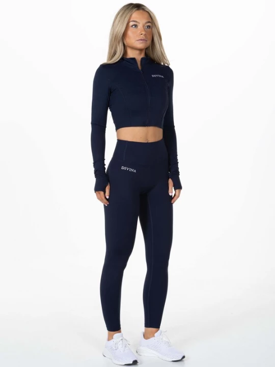 Foto van product Divina Sportjas 'Valens' navy / wit
