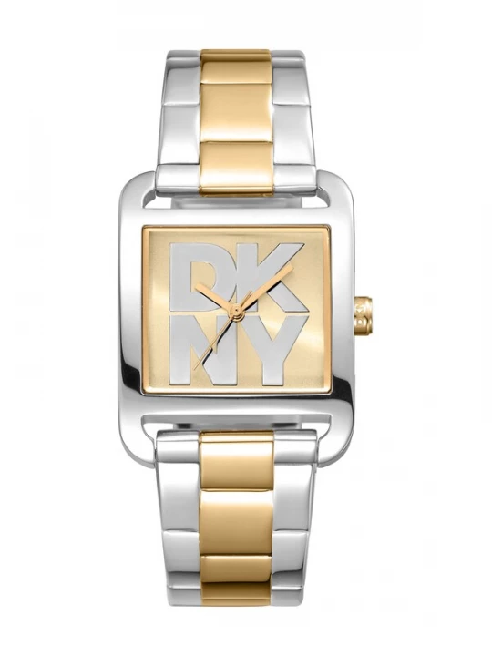 Foto van product DKNY Analoog horloge ' City Maxi ' goud / zilver