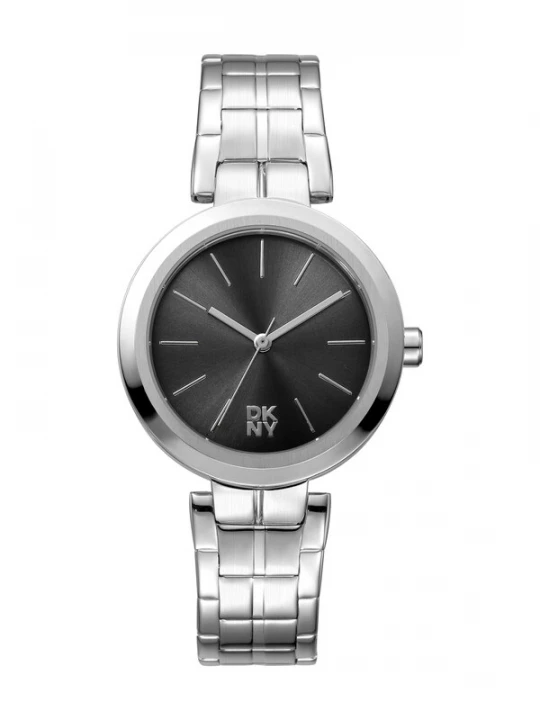 Foto van product DKNY Analoog horloge 'Downtown Midi' zilver