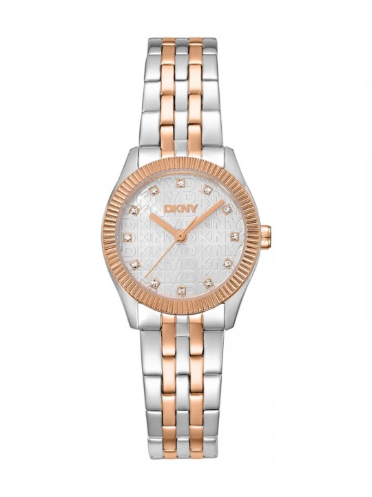 Foto van product DKNY Analoog horloge goud / zilver