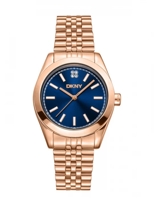 Foto van product DKNY Analoog horloge 'Nolita' rose-goud