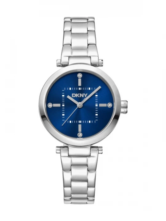 Foto van product DKNY Analoog horloge 'Urban' blauw / zilver