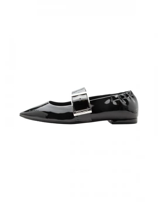 Foto van product DKNY Ballerina met riempjes 'CORMIC' zwart