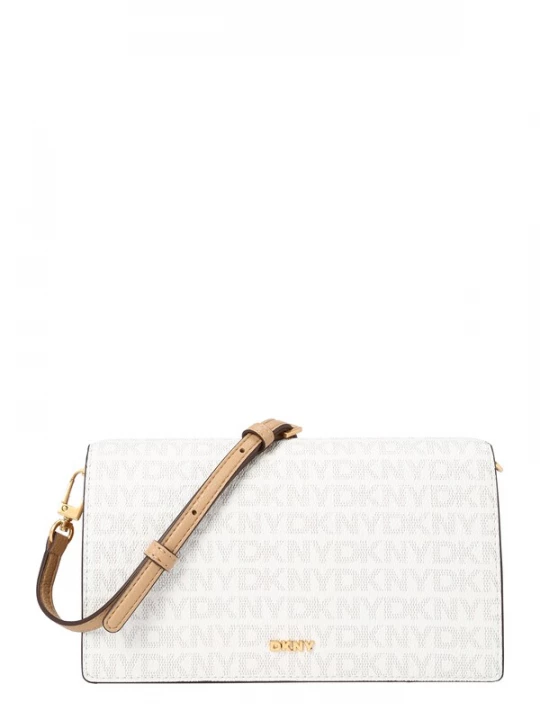 Foto van product DKNY Clutch 'Farah' beige / goud / grijs / wit