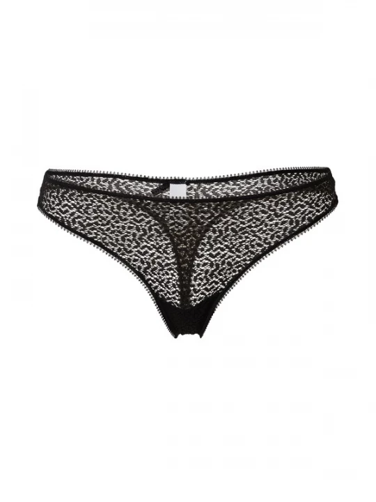 Foto van product DKNY Intimates String 'Modern Lace' zwart
