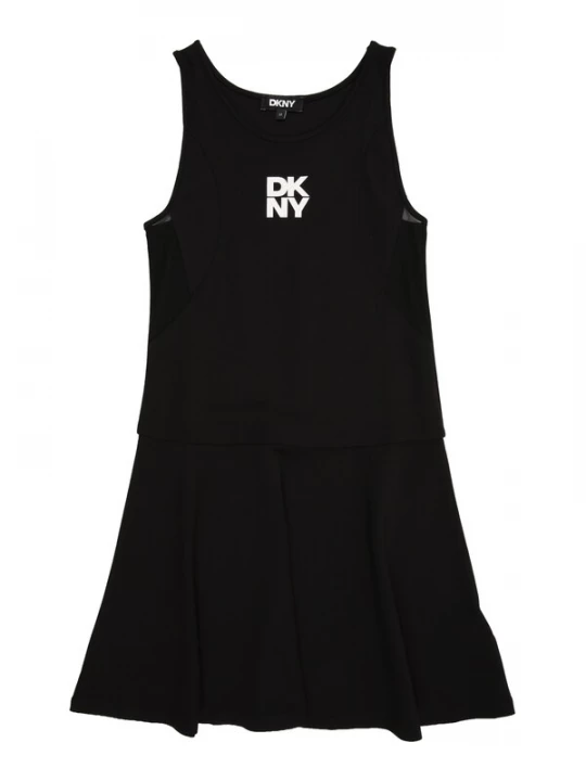 Foto van product DKNY Jurk zwart / wit