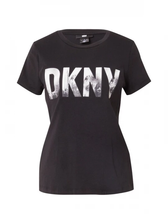 Foto van product DKNY Shirt 'SKYLINE' zwart / wit