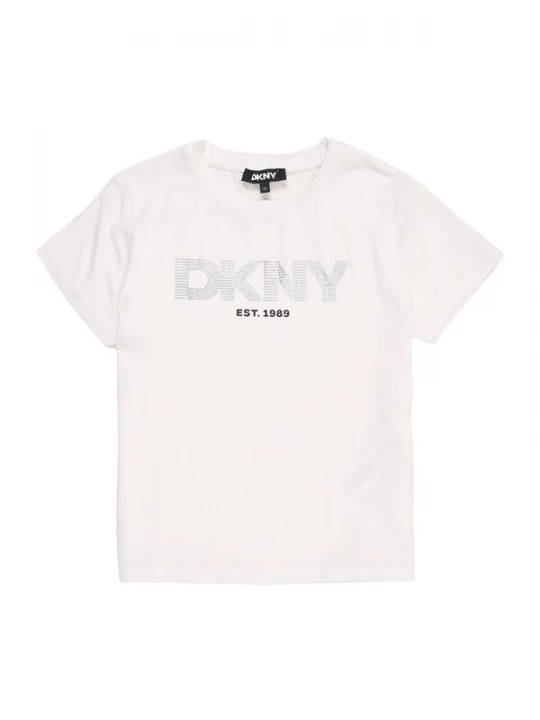 Foto van product DKNY Shirt zwart / zilver / wit