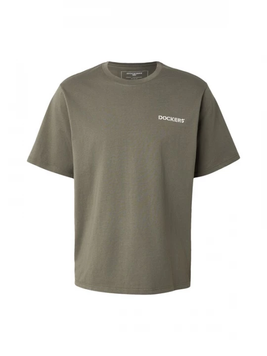Foto van product Dockers Shirt kaki / wit