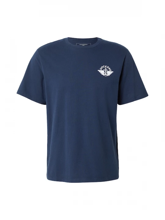 Foto van product Dockers Shirt navy / wit
