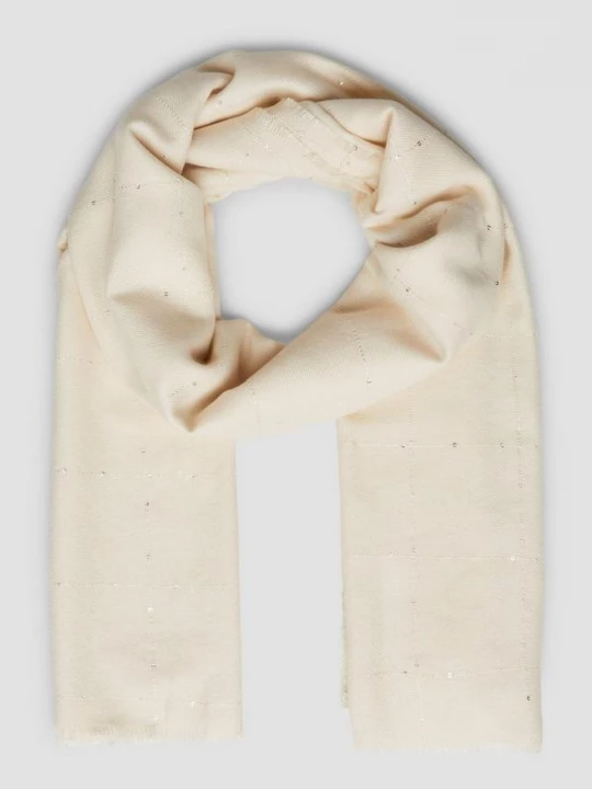 Foto van product Doek van twill met pailletten s.Oliver beżowy