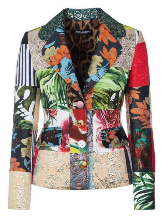 Foto van product DOLCE & GABBANA Blazers blauw / groen / oranje / rood