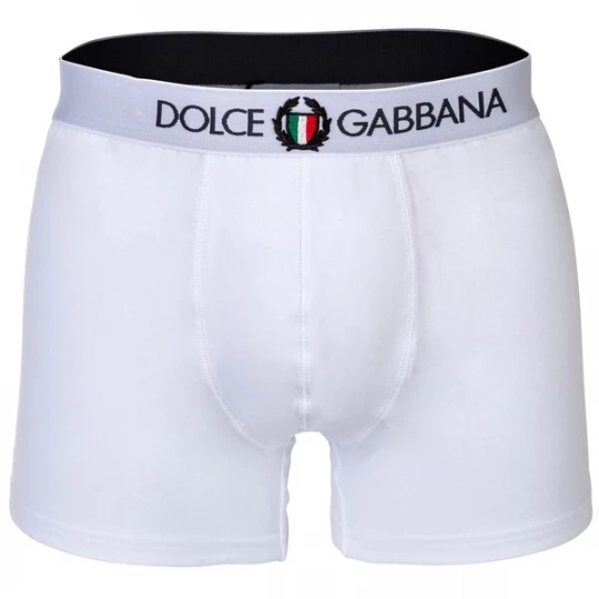 Foto van product DOLCE & GABBANA Boxershorts blauw / wit