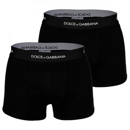 Foto van product DOLCE & GABBANA Boxershorts zwart / wit