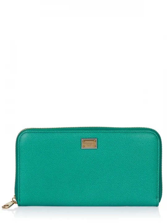 Foto van product DOLCE & GABBANA Portemonnee 'Dolce & Gabbana Portemonnaie' turquoise